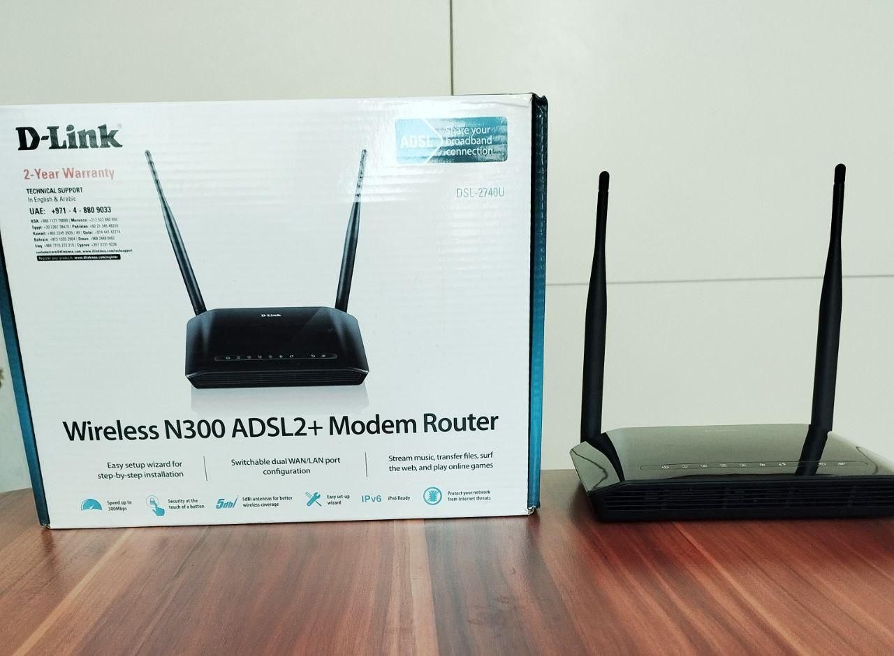مودم ADSL D-Link|مودم و تجهیزات شبکه|کرج, شهرک بنفشه|دیوار