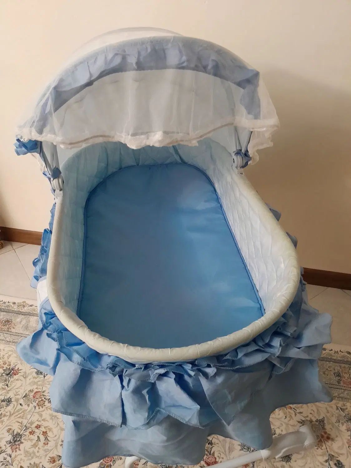 تخت گهواره شو کنار مادر به ابعادعرض۹۰وارتفاع۸۶|تخت و صندلی بچه|تهران, شهر زیبا|دیوار