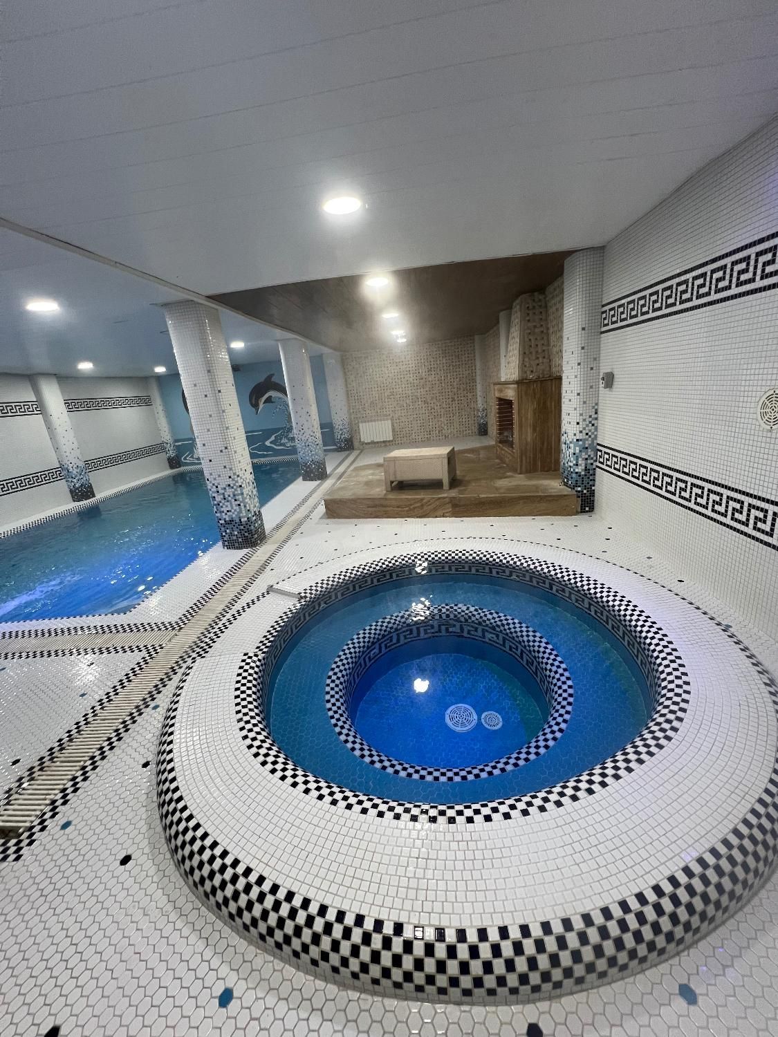 اجاره ویلای استخر دار با جکوزی بدون واسطه|اجارهٔ کوتاهمدت ویلا و باغ|چالوس, |دیوار