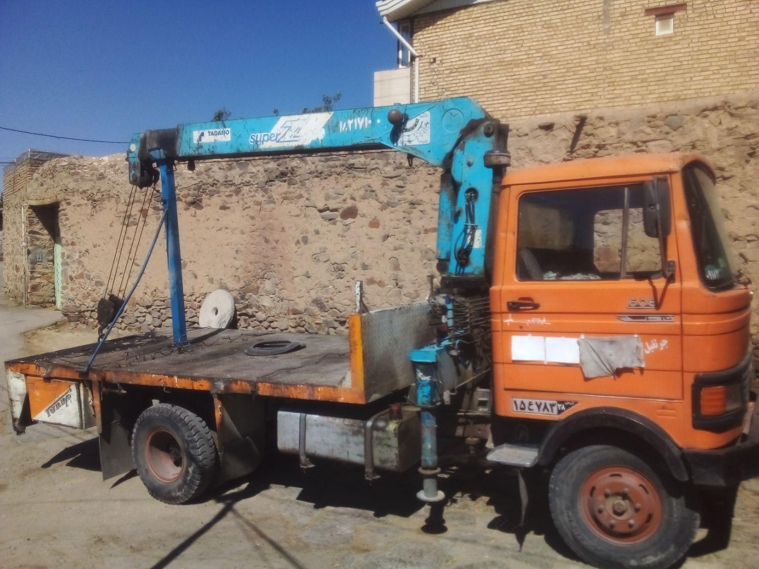 جرثقیل‌۳تن‌همراه‌باباسکول‌سیاروسبدبالابر|خدمات حمل و نقل|بهار, |دیوار