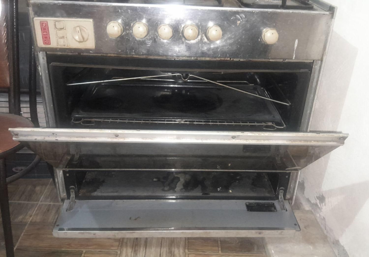 اجاق گاز سینجر فر تمام استیل سالم|اجاق گاز و لوازم برقی پختوپز|زابل, |دیوار