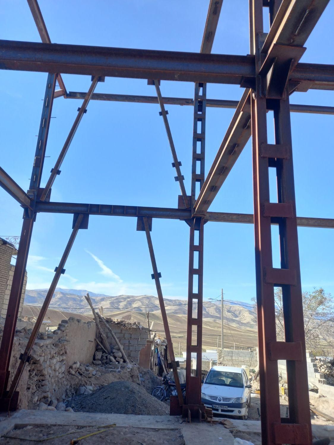 جوشکاری اسکلت فلزی|خدمات پیشه و مهارت|کرمانشاه, |دیوار