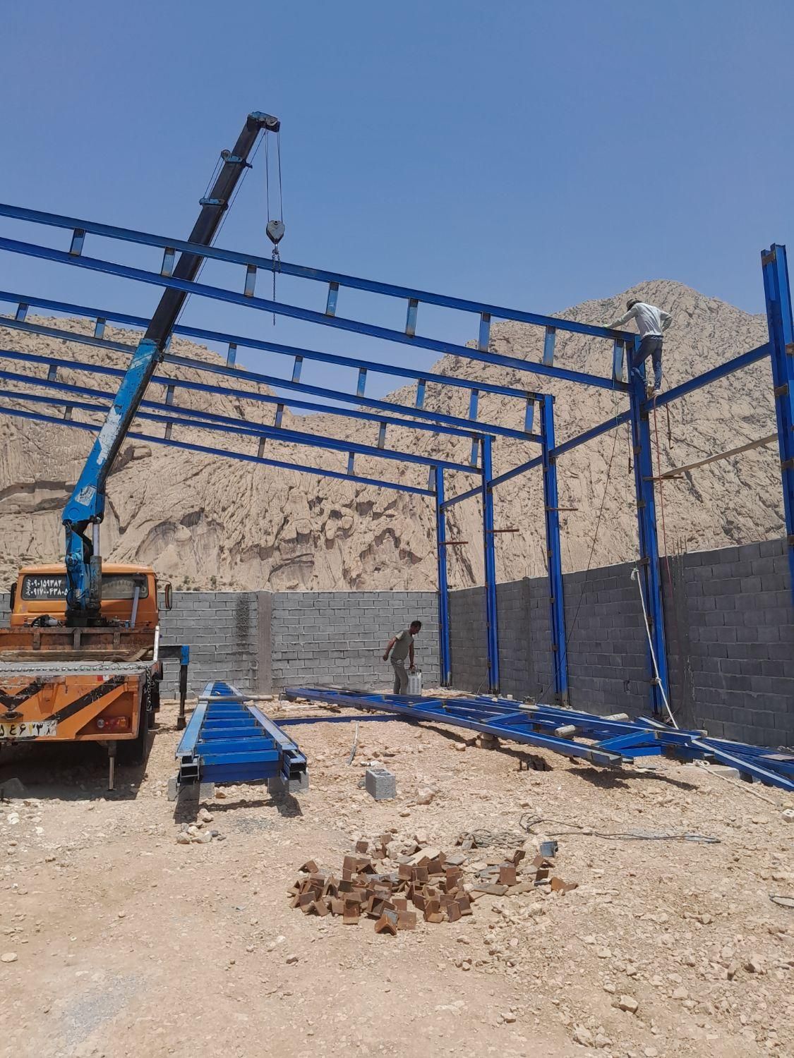 جرثقیل از ۳تن تا ۲۵تن سنگین جبار مرودشت و زرقان|خدمات حمل و نقل|زرقان, |دیوار