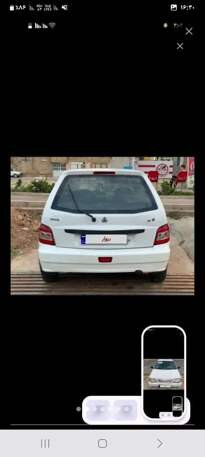 پراید۱۱۱sx|خودرو سواری و وانت|رشت, نظری|دیوار
