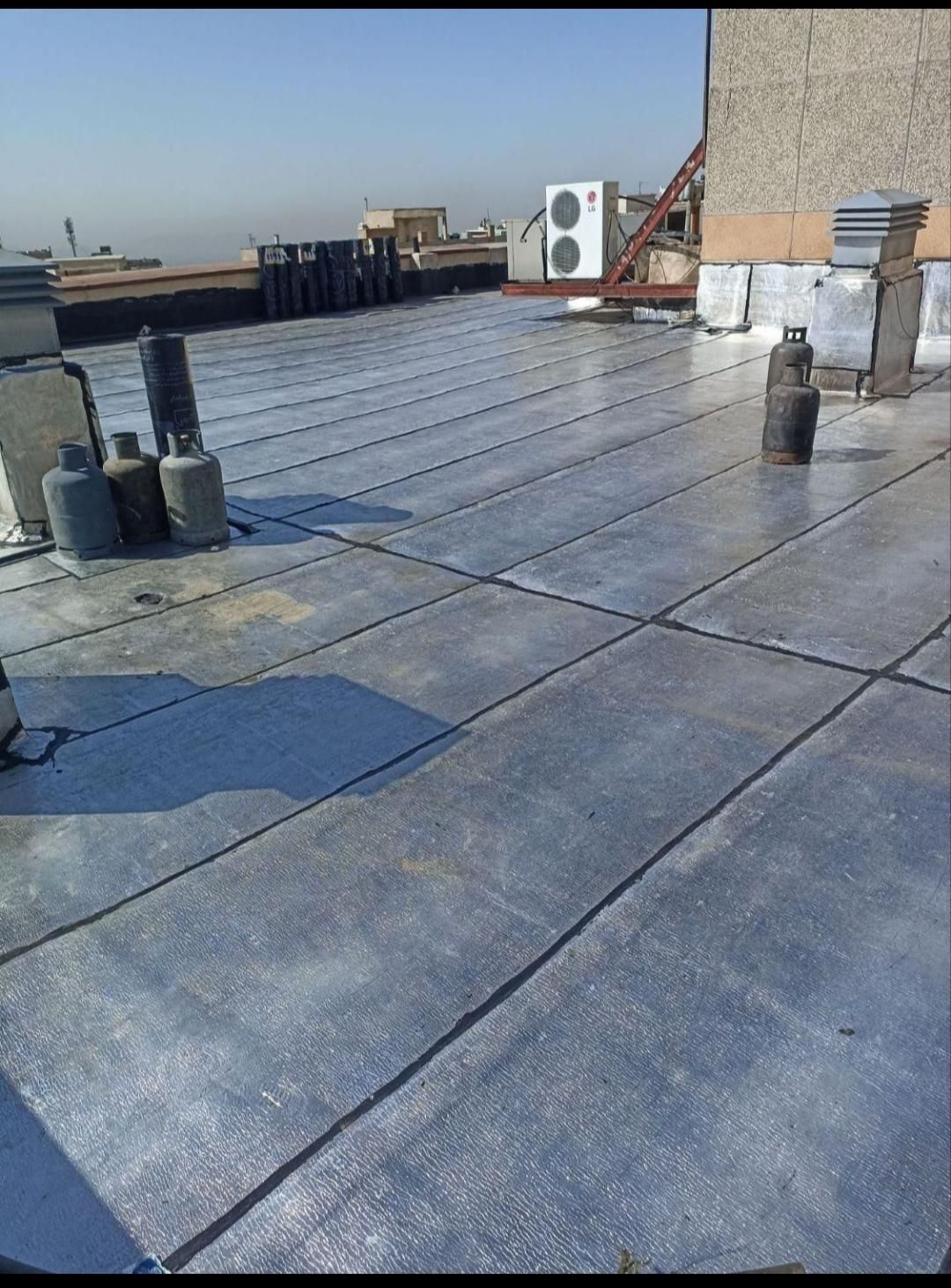 نصب ایزوگام . قیر گونی و اسفالت|خدمات پیشه و مهارت|بجنورد, |دیوار