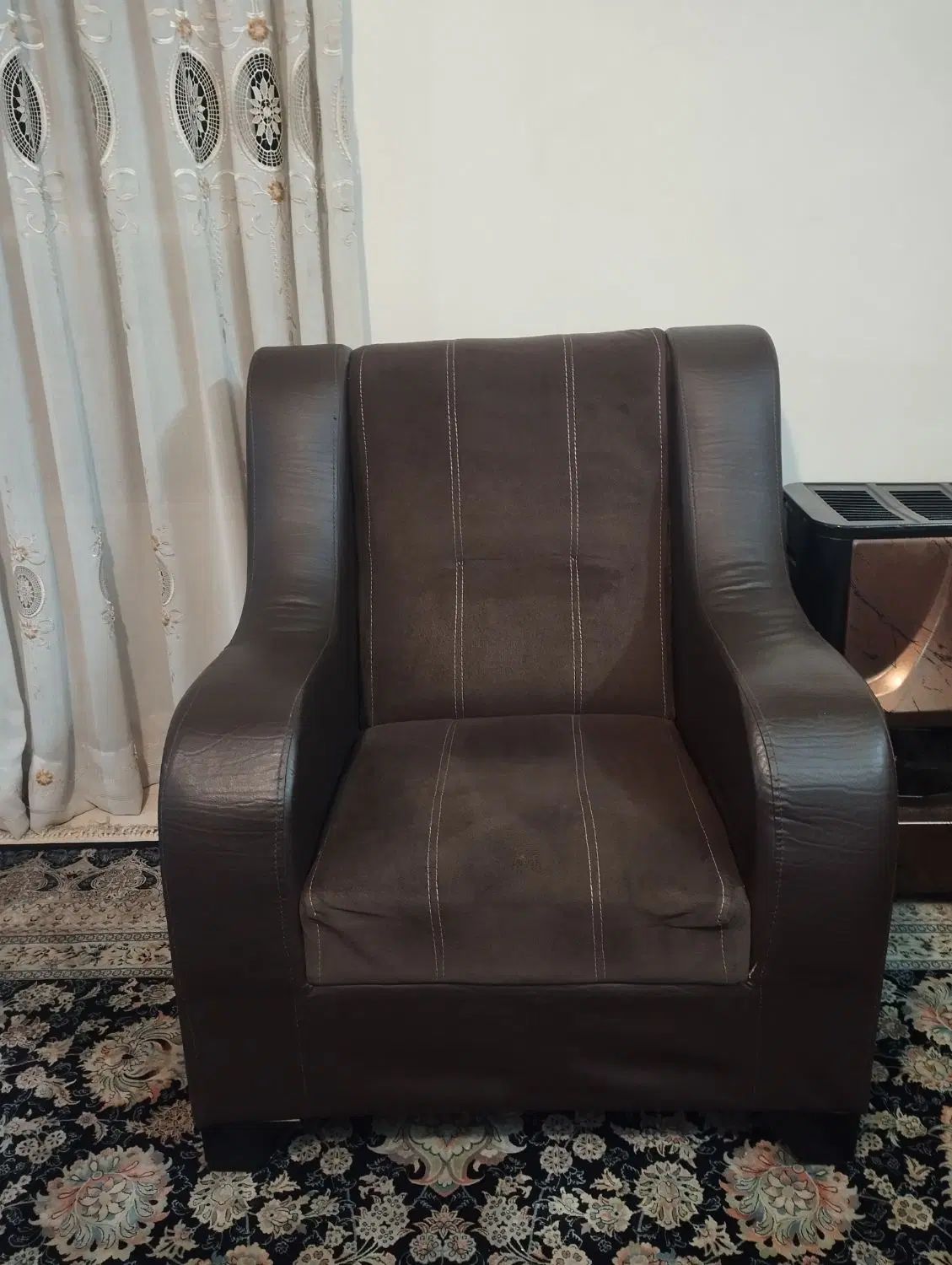 ۲دست مبل هفت نفره فقط ۴میلیون و۳۰۰|مبلمان خانگی و میز عسلی|مشهد, ادیب نیشابوری (شهرک غرب)|دیوار