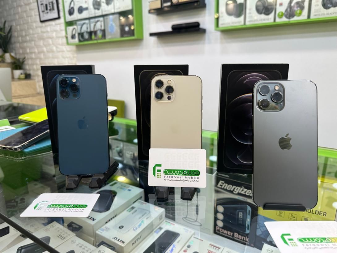 iphone 12promax 256 ایفون کارکرده دوسیم پک اصلی|موبایل|رشت, لاکانی|دیوار