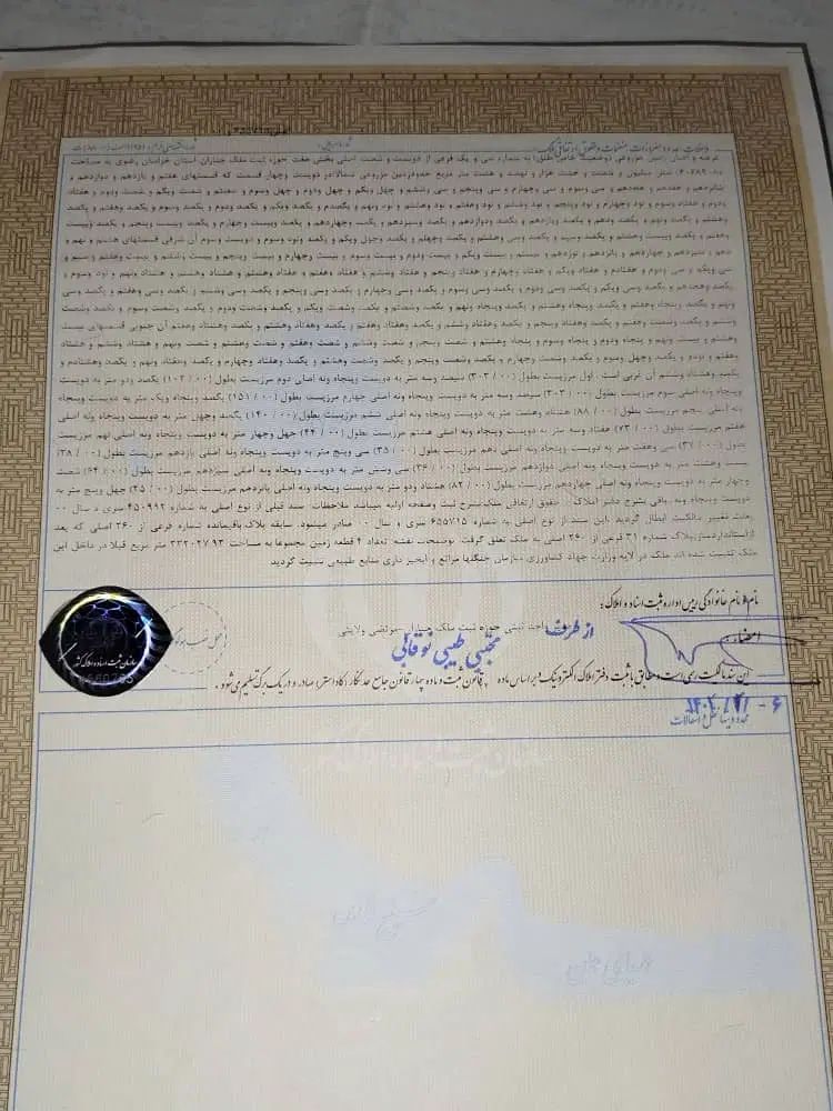 ۳۶۰متری زمینای جهاد/گلبهارفاز۱فرعی ۵۲۴۹/کارت طلایی|فروش زمین و ملک کلنگی|مشهد, رضاشهر|دیوار
