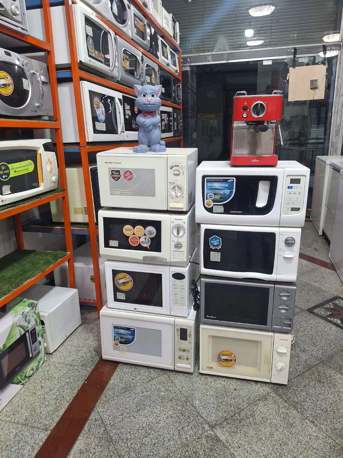 8مدل مختلف مایکروویو کارکرده قیمت هرکدام تومان۲۸۰۰|اجاق گاز و لوازم برقی پخت‌وپز|تهران, نعمت‌آباد|دیوار