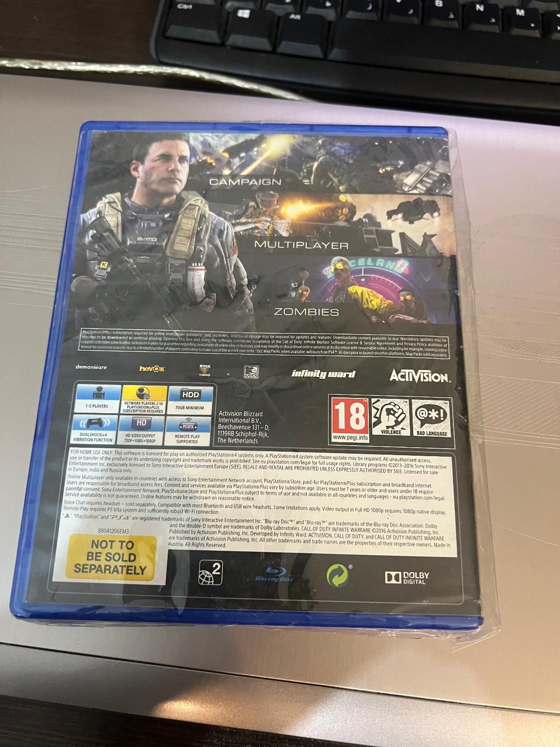 بازی call of duty برای ps4|کنسول، بازی ویدئویی و آنلاین|تهران, ارامنه|دیوار