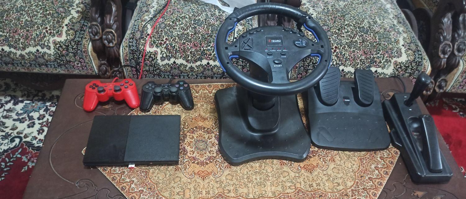 ps2فلش خور +دسته بازی Eteoro|کنسول، بازی ویدئویی و آنلاین|بم, |دیوار