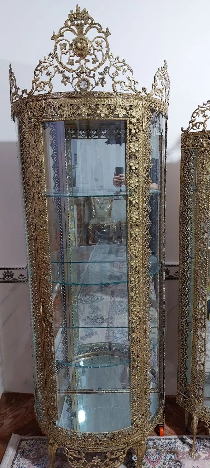 ست کامل اینه شمعدان و بوفه و ساعت  قدیمی وزن بالا|صنایع دستی و سایر لوازم تزئینی|تهران, تهرانسر مرکزی|دیوار