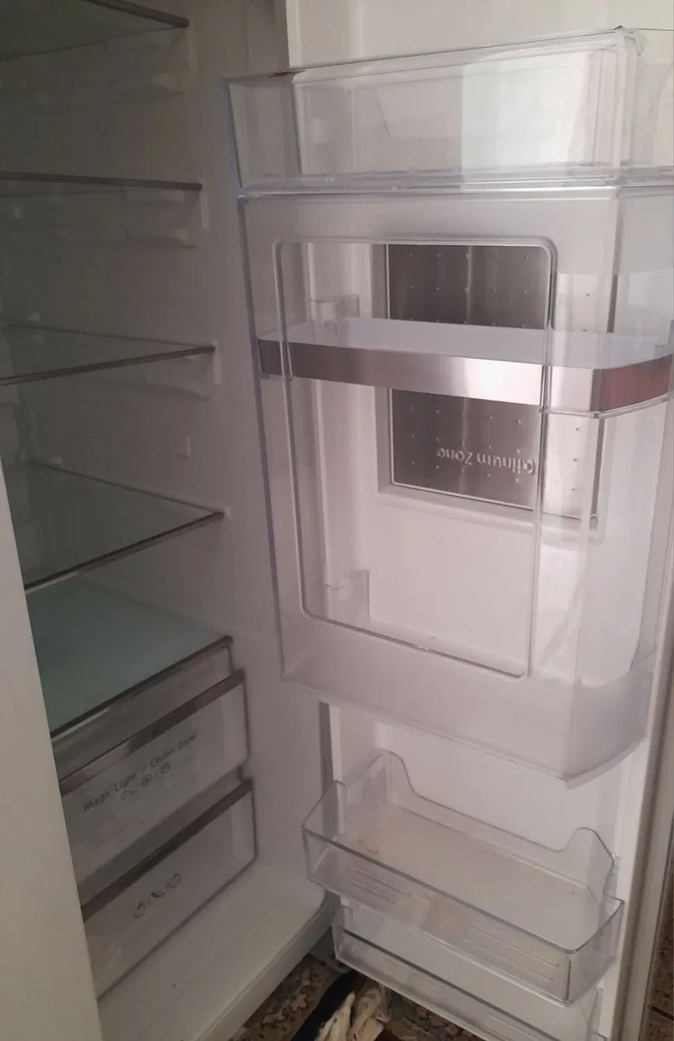 یخچال فریزر ساید بای ساید سری هایپر مدل S8-2352GW|یخچال و فریزر|تهران, علی‌آباد|دیوار