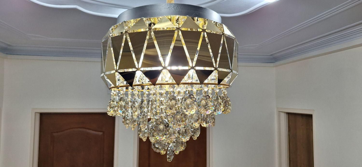 لوستر کریستالی|لوستر و چراغ آویز|تهران, شادمان|دیوار
