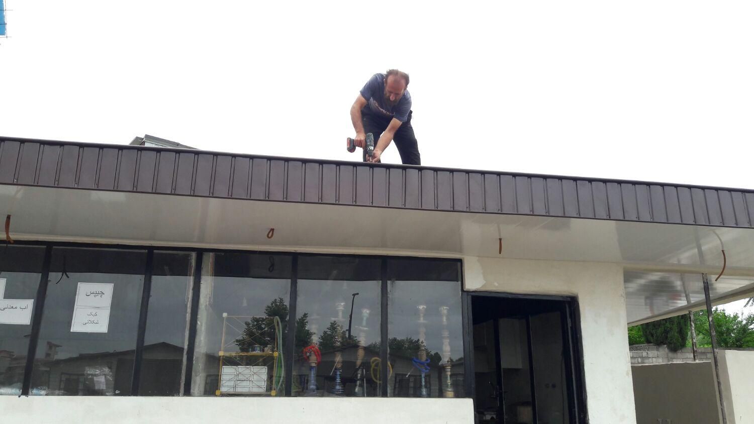 نصب انواع حلب،نصب انواع نما ونصب پرسیانا|خدمات پیشه و مهارت|تنکابن, |دیوار