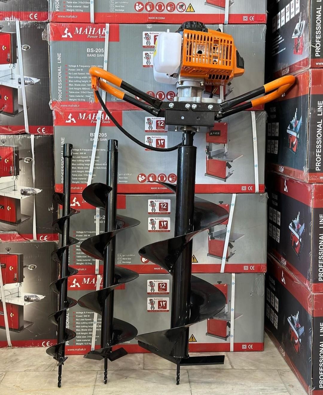 چاله کن دستی فرغونی اسمیت 6800 با دو مته فولادی|ماشینآلات صنعتی|تهران, شهرک ولیعصر جنوبی|دیوار