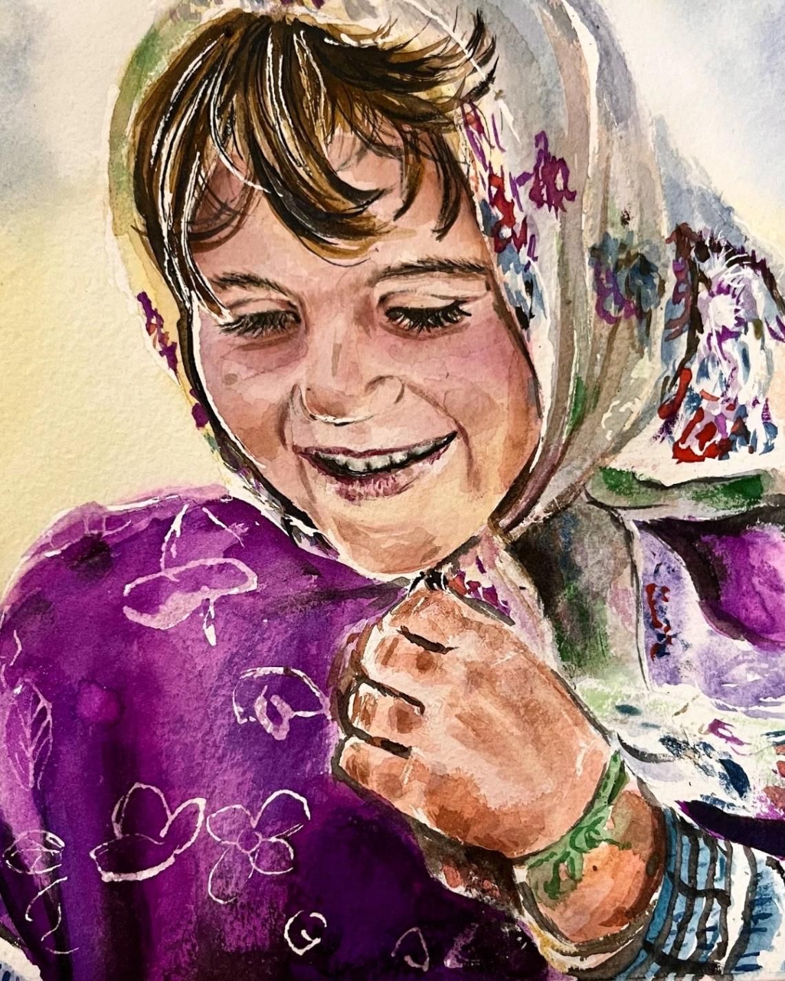 سفارش نقاشی آبرنگ هایپررئال|تابلو، نقاشی، عکس|اصفهان, خواجو|دیوار