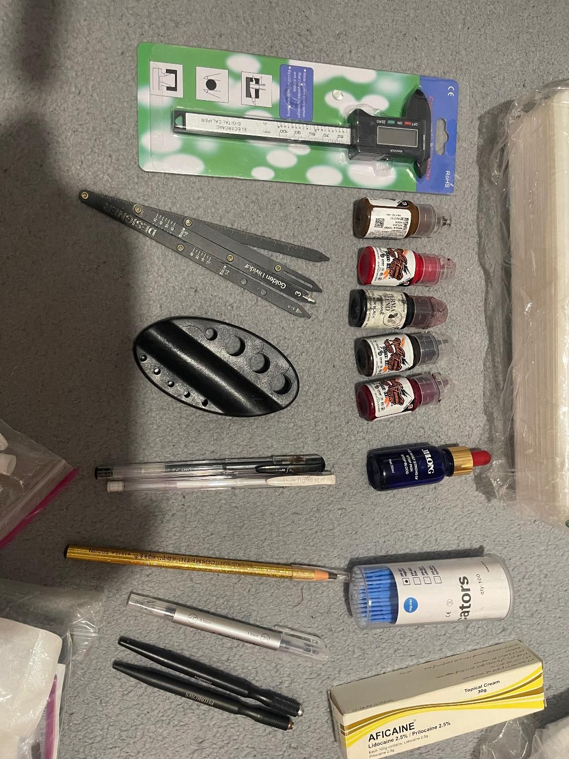 وسایل ابزار تاتو میکروبلیدینگ شید لب خط چشم بن مژه|آرایشی، بهداشتی، درمانی|تهران, سبلان (لشگر)|دیوار