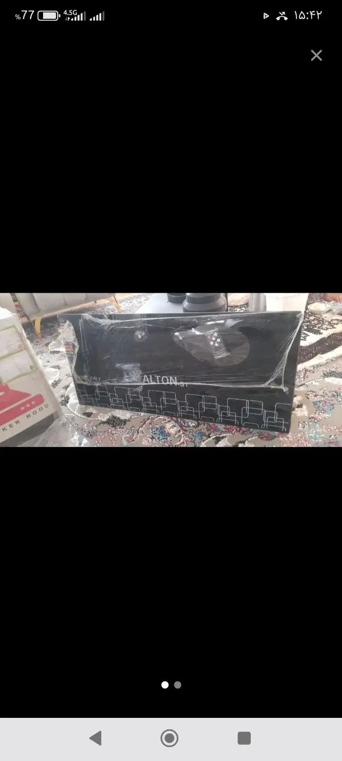 هود آلتون نو نو همراه با فاکتور فروش از فروشگاه|اجاق گاز و لوازم برقی پخت‌وپز|لردگان, |دیوار