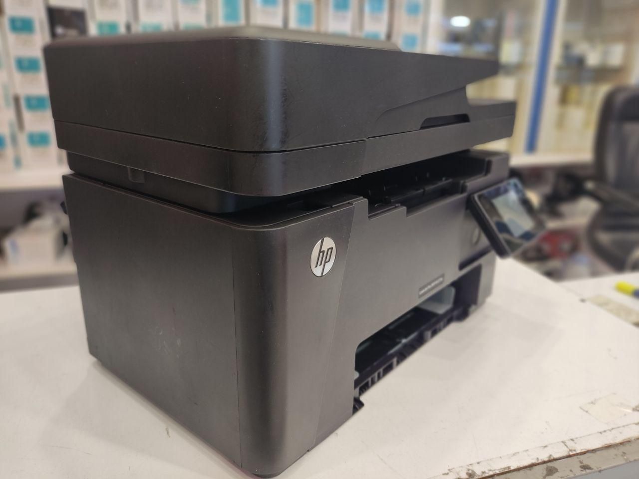 پرینتر چندکاره لیزری اچ پی HP M127FW|پرینتر، اسکنر، کپی، فکس|قم, شاه احمد قاسم|دیوار