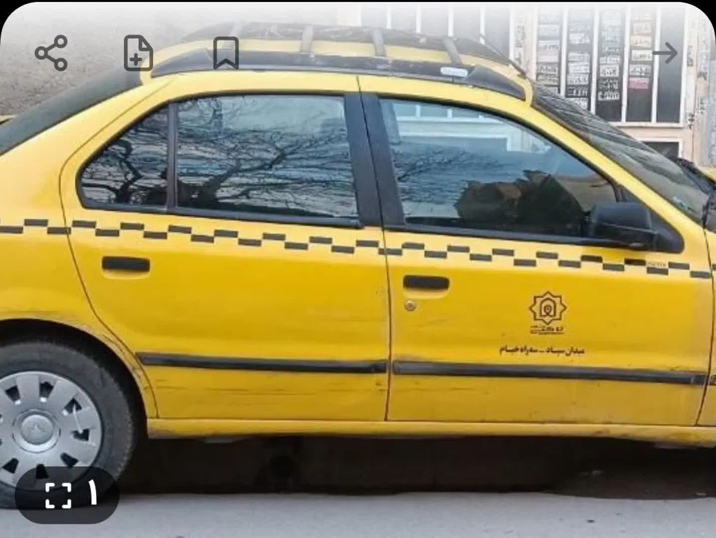 تاکسی‌سمندمدل۹۰|خودرو سواری و وانت|مشهد, احمدآباد|دیوار