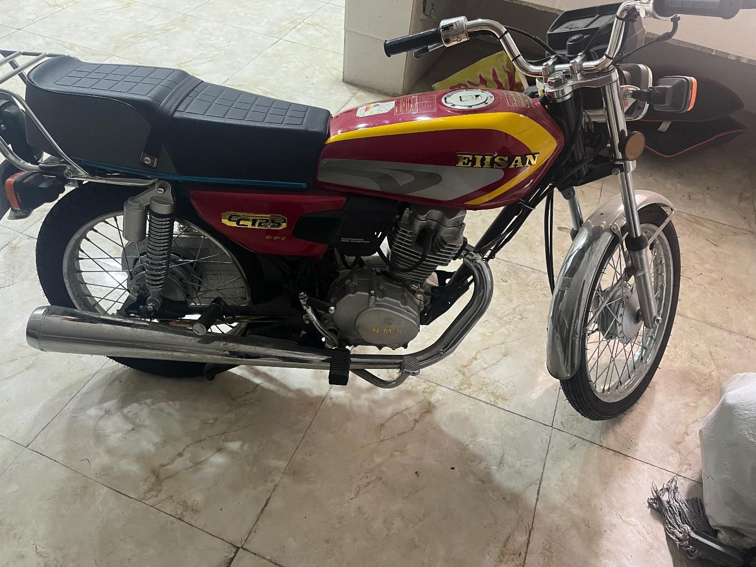 موتور احسان ۱۲۵ در حد خشک|موتورسیکلت|ورامین, ورامین|دیوار