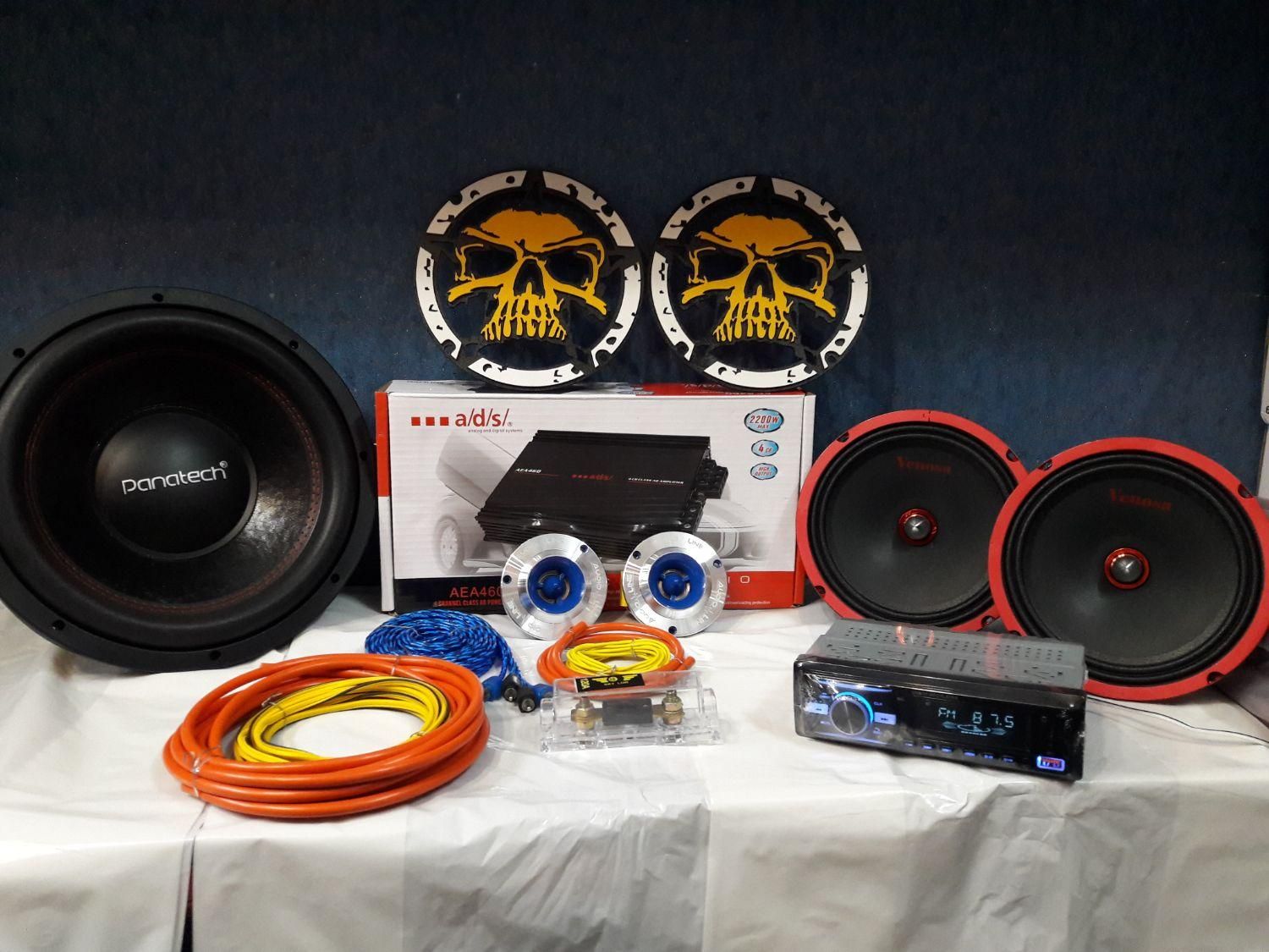 سیستم صوتی اقتصادی ماشین خودرو کامل ضبط ساب و...|قطعات یدکی و لوازم جانبی|تبریز, |دیوار