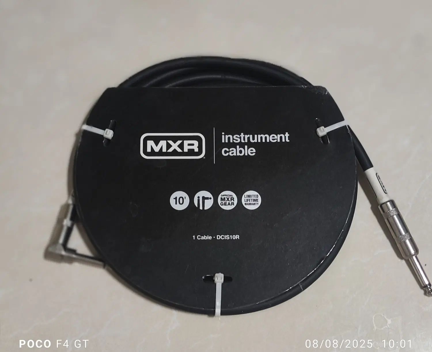 کابل صدا حرفه ای گیتار الکتریک برند MXR Jim Dunlop|گیتار، بیس، امپلیفایر|تهران, دارآباد|دیوار