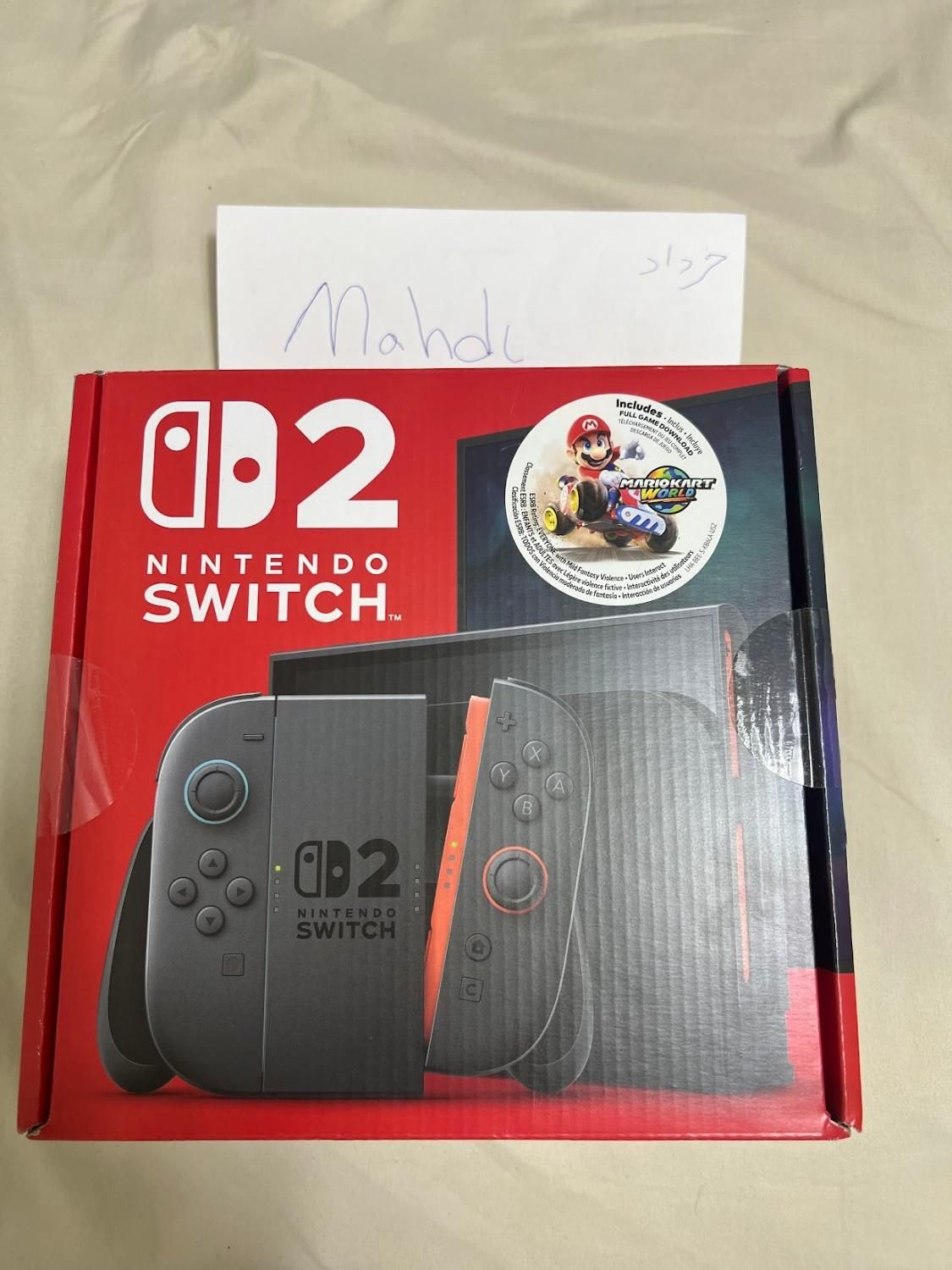 Nintendo Switch 2 Mario Kart - نینتندو سوییچ 2|کنسول، بازی ویدئویی و آنلاین|اصفهان, خواجو|دیوار