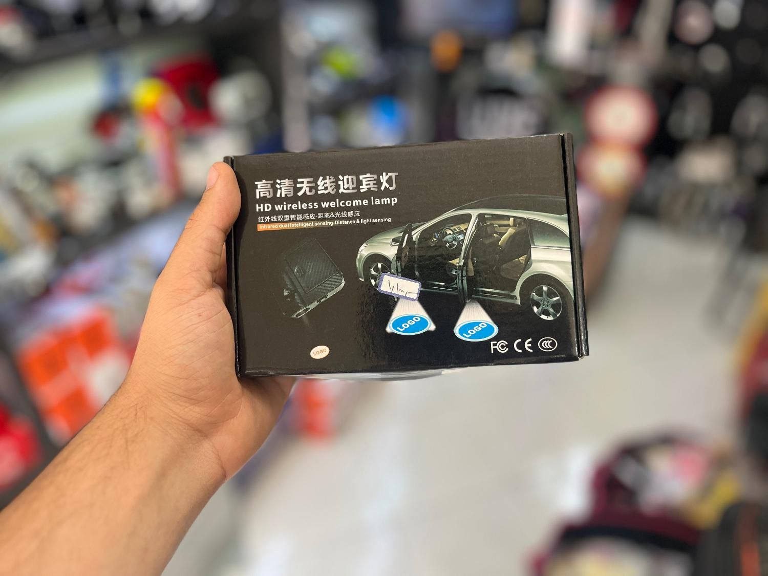 چراغ زیر درب ولکام لایت )و بال فرشته خودرو|قطعات یدکی و لوازم جانبی|اندیشه, اندیشه فاز ۱|دیوار