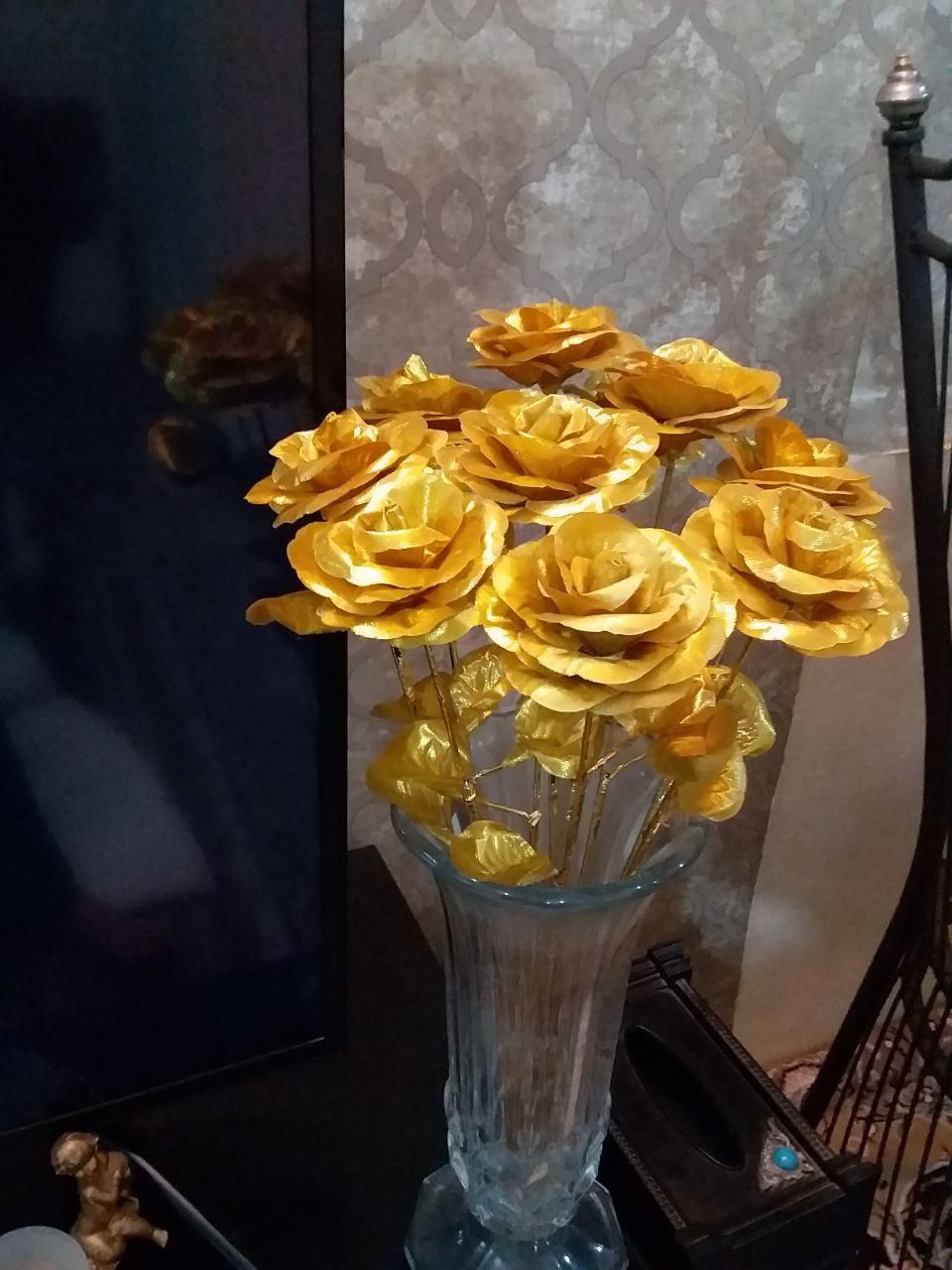 گل رز سفارشی قابل شست وشو|گل مصنوعی|مشهد, شاهد|دیوار