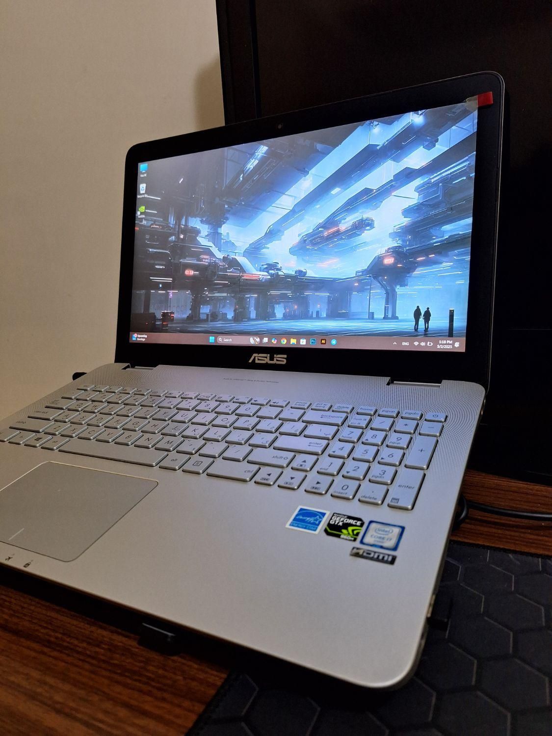 لپتاپ ASUS N551VW 4K 8GB i7 GTX960M|رایانه همراه|کرج, گوهردشت|دیوار