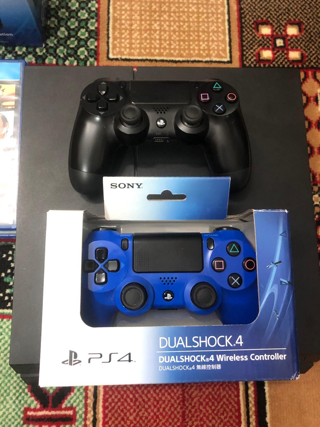 Ps4 fat500 با لوازم اضافی|کنسول، بازی ویدئویی و آنلاین|تهران, نظام‌آباد|دیوار