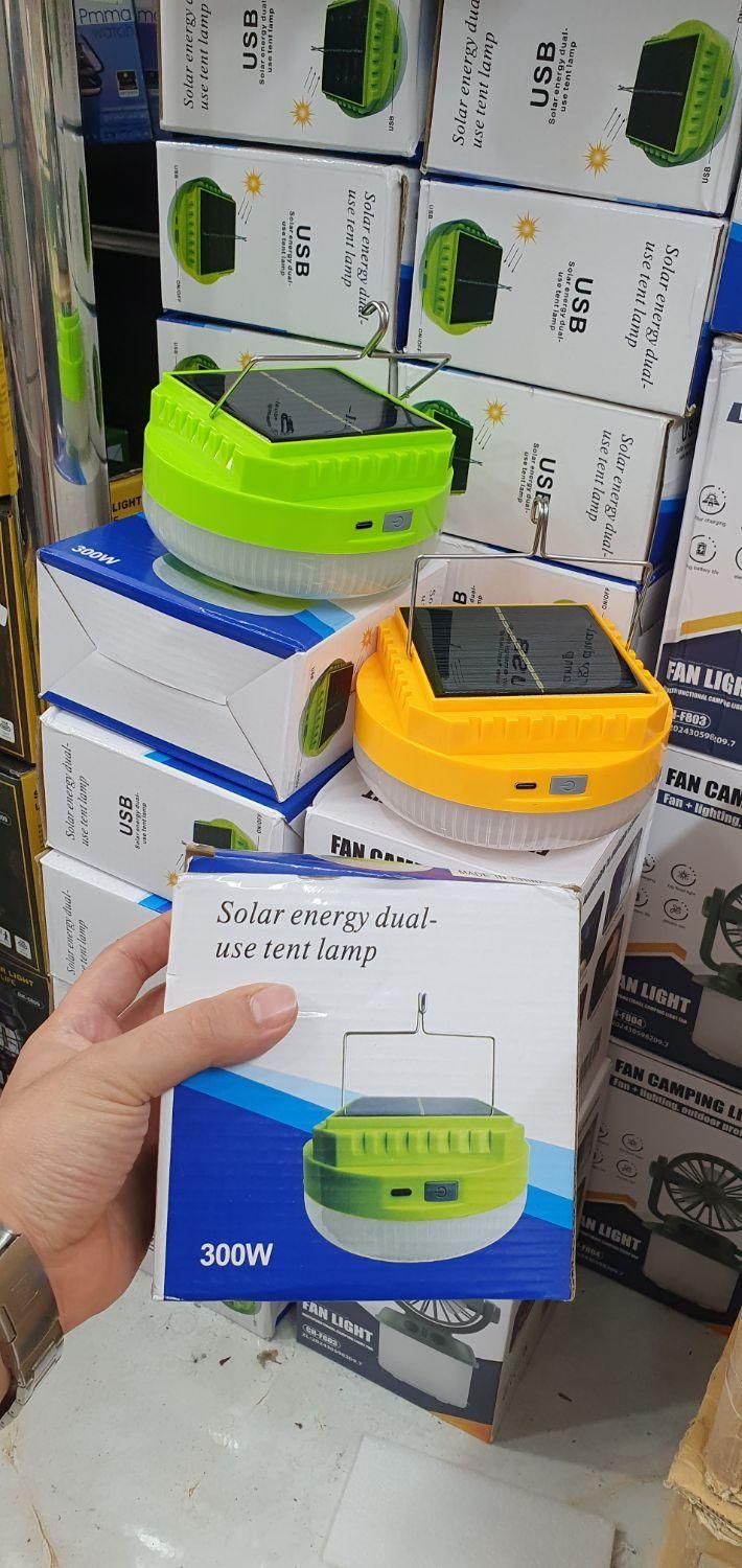 چراغ لامپ شارژی خورشیدی اویز ۳۰۰وات|لامپ و چراغ|گرگان, |دیوار