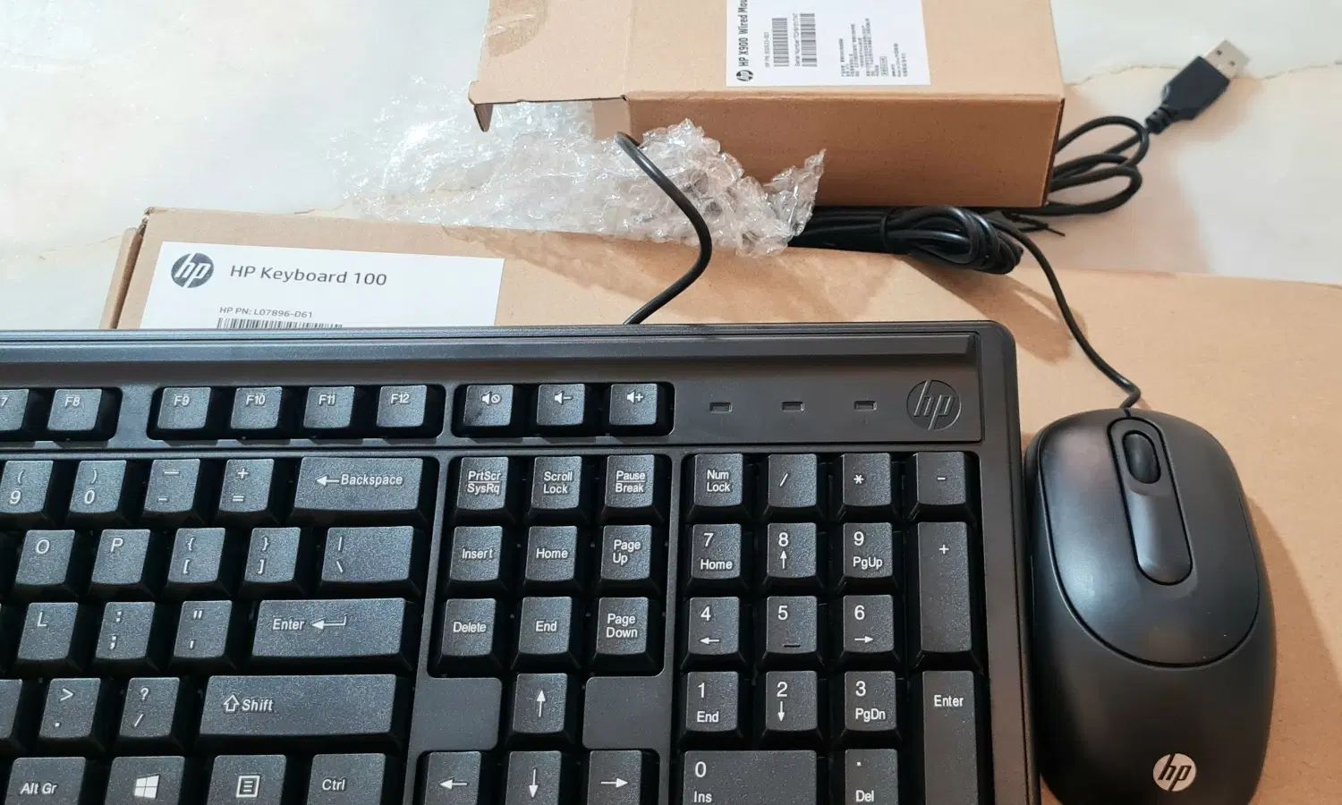 موس و کیبورد HP نو|قطعات و لوازم جانبی رایانه|مشهد, شهرک امام هادی (شهرک غرب)|دیوار