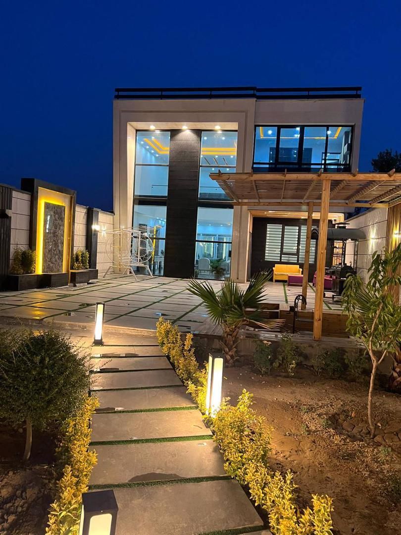 اجاره ویلا مدرن ابرا استخر داخل آبگرم در کردان|اجارهٔ کوتاهمدت ویلا و باغ|کرج, گوهردشت|دیوار