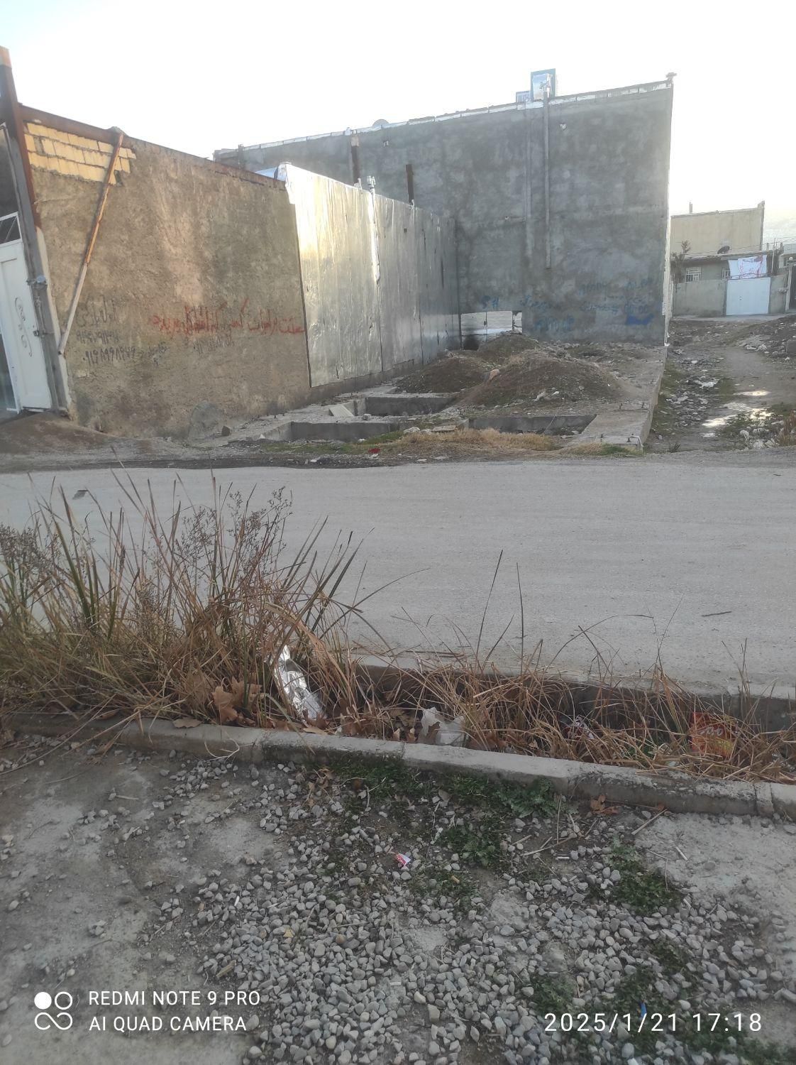 زمین 133متری در خیابان اصلی ده محسن.|فروش زمین و ملک کلنگی|خرمآباد, |دیوار