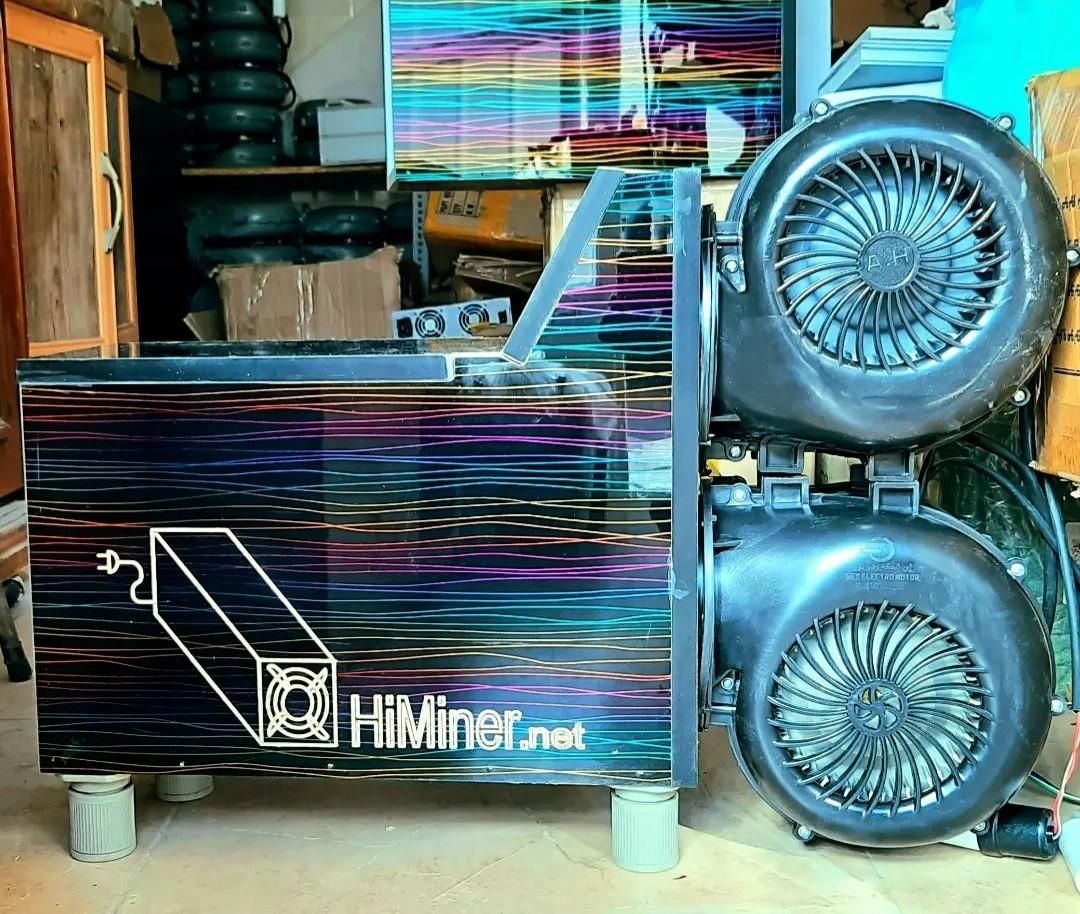 باکس فن حلزونی شبیه ساز انواع ماینر|قطعات و لوازم جانبی رایانه|تبریز, |دیوار