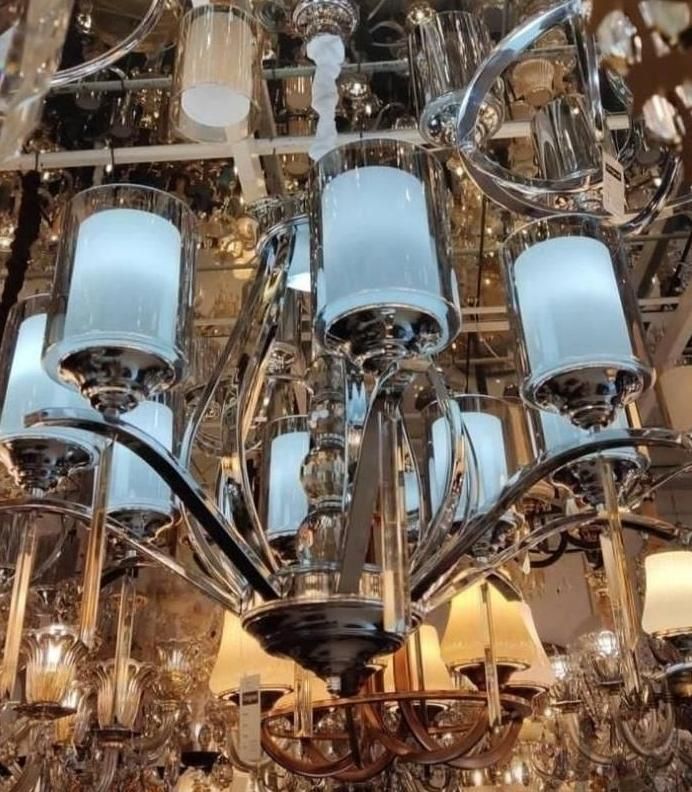 لوستر لهستانی فرهنگیان|لوستر و چراغ آویز|همدان, |دیوار