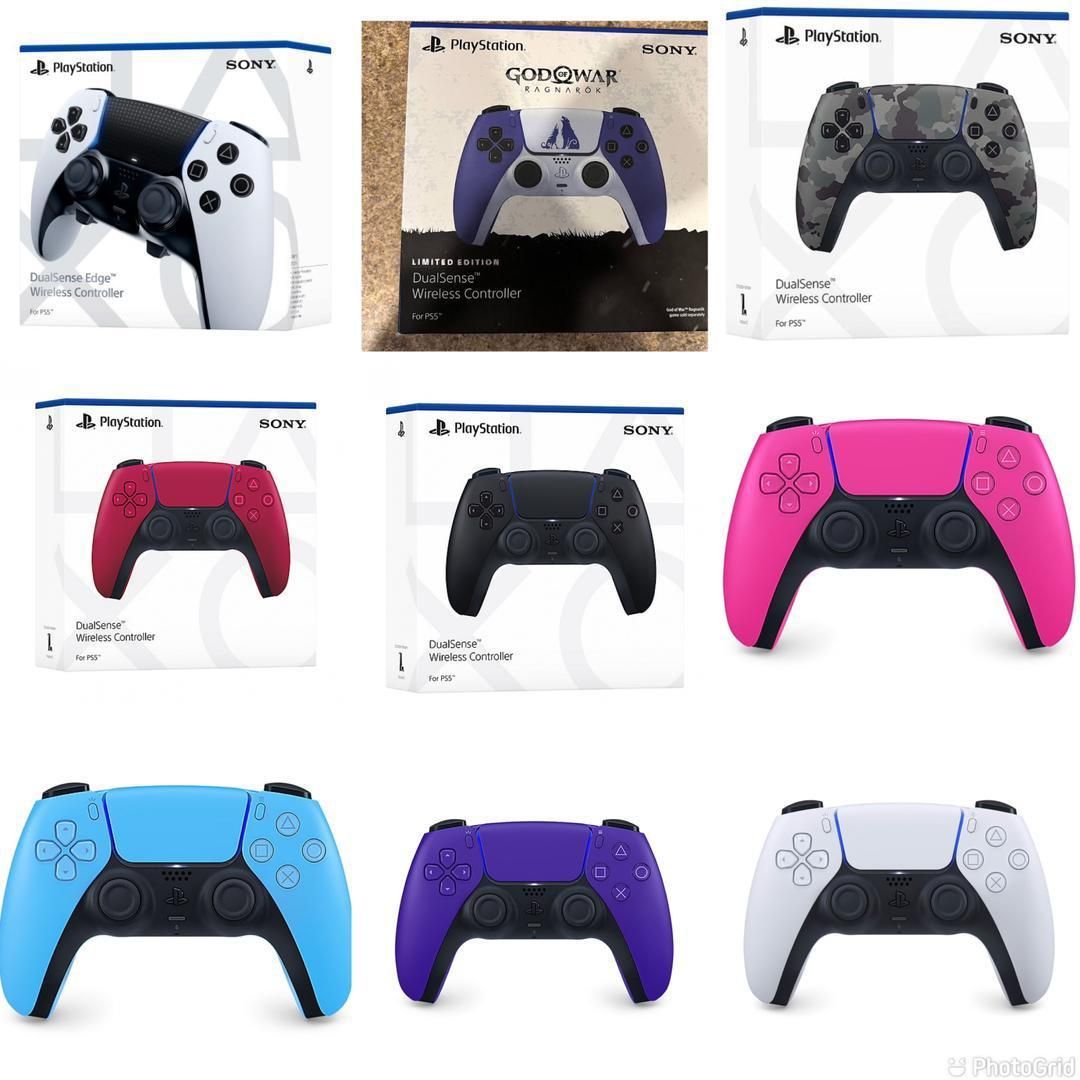 دسته DualSense پلی استیشن 5 در هفت رنگ مختلف|کنسول، بازی ویدئویی و آنلاین|قم, ارم|دیوار