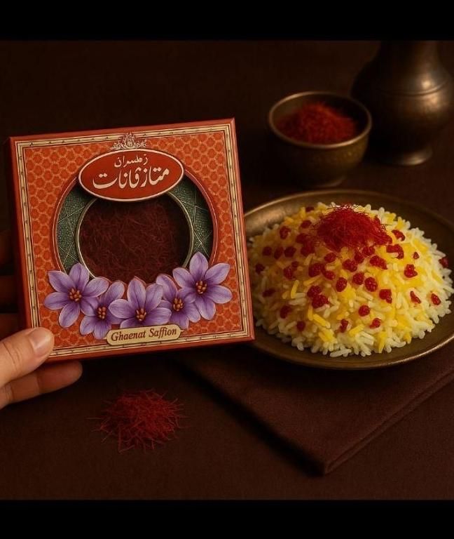 زعفران مثقالی با ظرف خاتم|خوردنی و آشامیدنی|تهران, بهداشت|دیوار