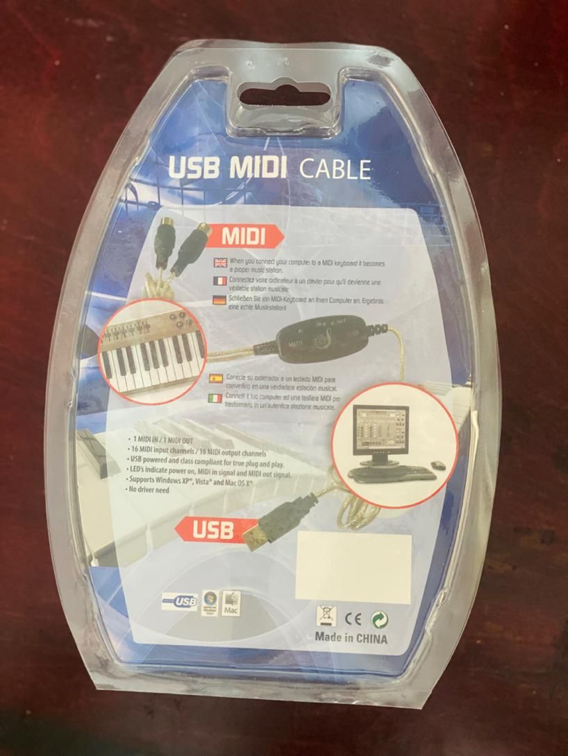 کابل مبدل میدی  midi به usb  برند HiFing|صوتی و تصویری|تهران, شهرک تختی|دیوار