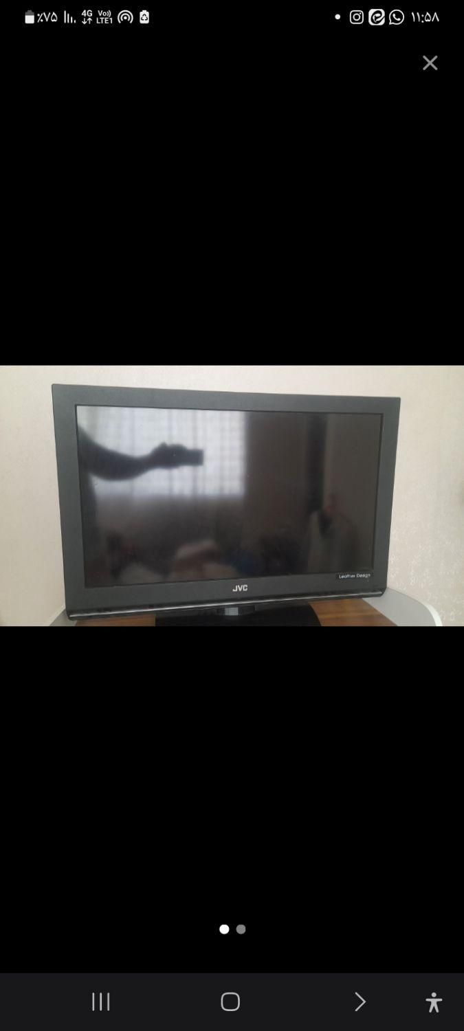 ال سی دی سالم jvc|تلویزیون و پروژکتور|محمدیه-قزوین, |دیوار