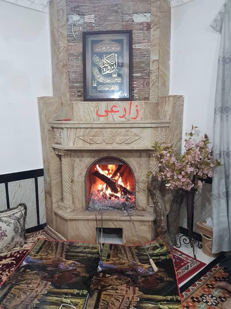 شومینه باربیکیو سنگی|خدمات پیشه و مهارت|شیراز, شهرک گلستان|دیوار