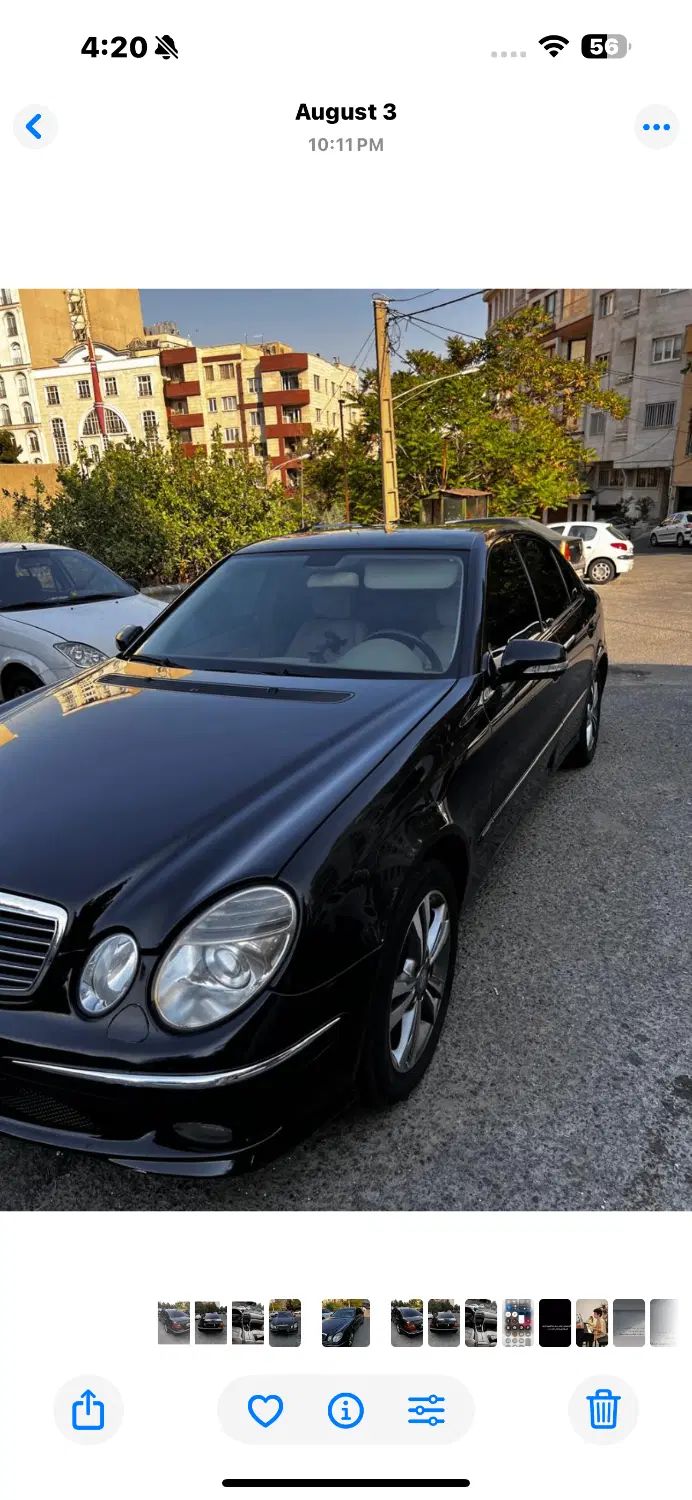 بنز E200 مدل 2007|خودرو سواری و وانت|تهران, سعادت‌آباد|دیوار