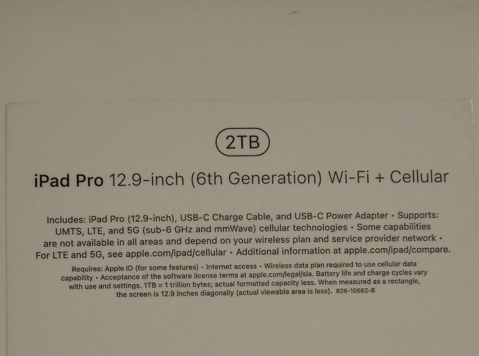 ipad pro 6 generation 12'99 inch 2T Ram|تبلت|تهران, پیروزی|دیوار