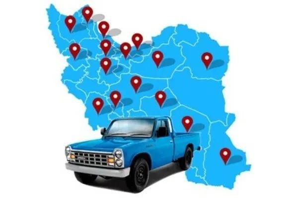 نیسان بار درون و برون شهری قیمت منصفانه|خدمات حمل و نقل|طبس, |دیوار