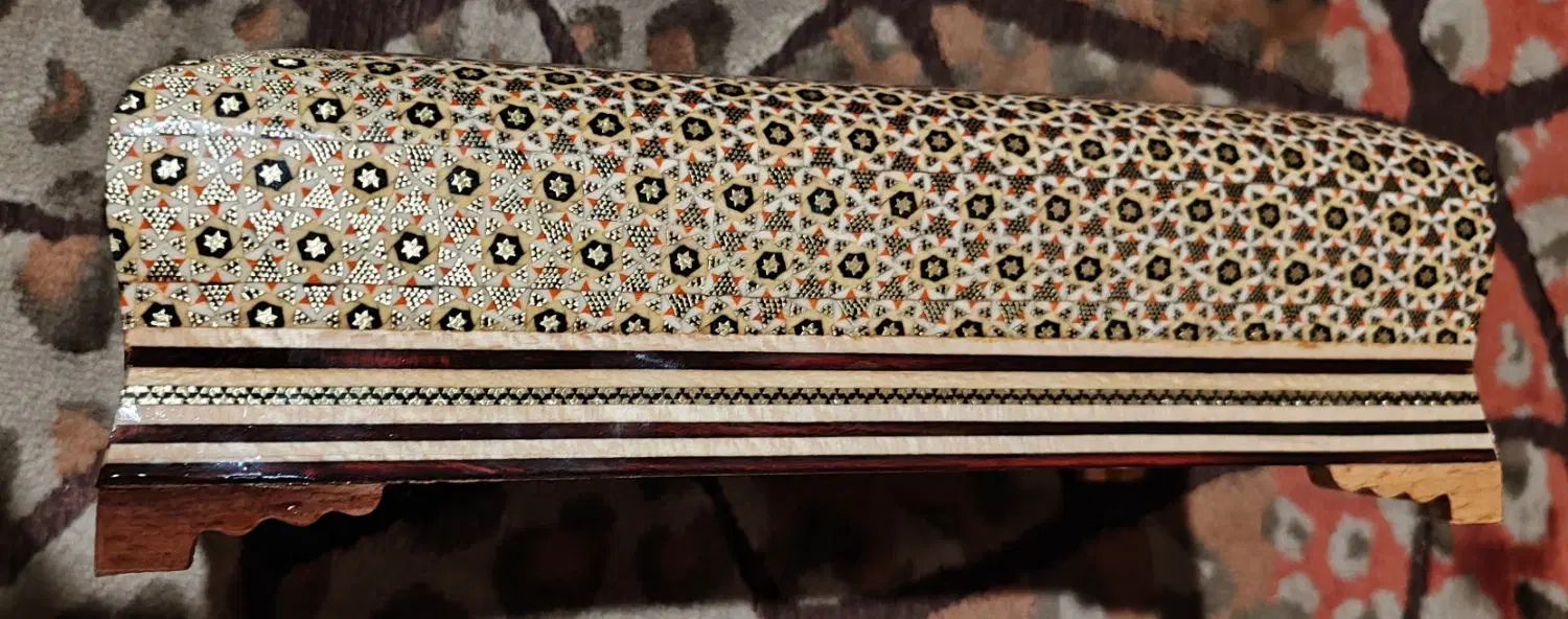 جعبه دستمال کاغذی حاتم کاری و بقاب مینا کاری|صنایع دستی و سایر لوازم تزئینی|تهران, کامرانیه|دیوار