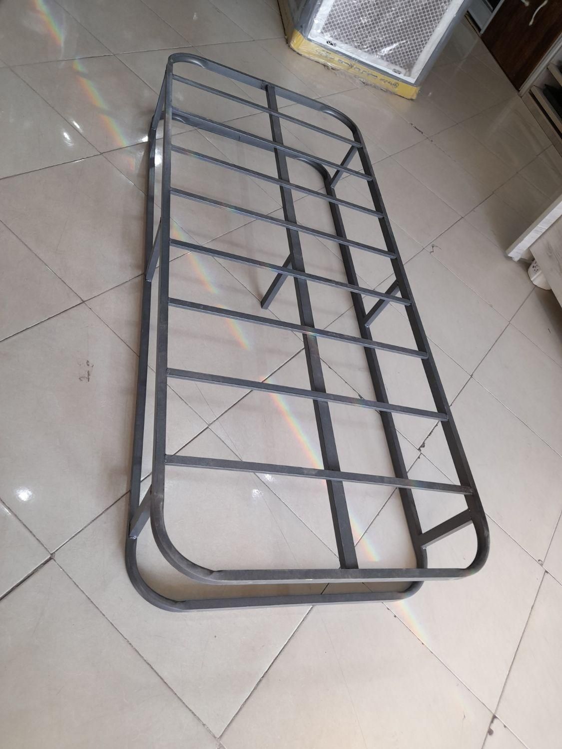 کفی فلزی تخت یک نفره مدل دوبل* اثاث مارکت|تخت و سرویس خواب|سیرجان, |دیوار