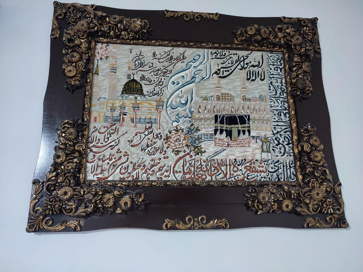 دو عدد تابلو فرش ماشینی|تابلو فرش|تهران, خانی‌آباد|دیوار
